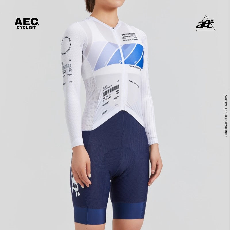 AEC Long-Sleeve Cycling Skin trisuit