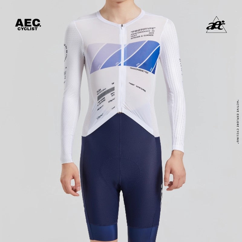 AEC Long-Sleeve Cycling Skin trisuit