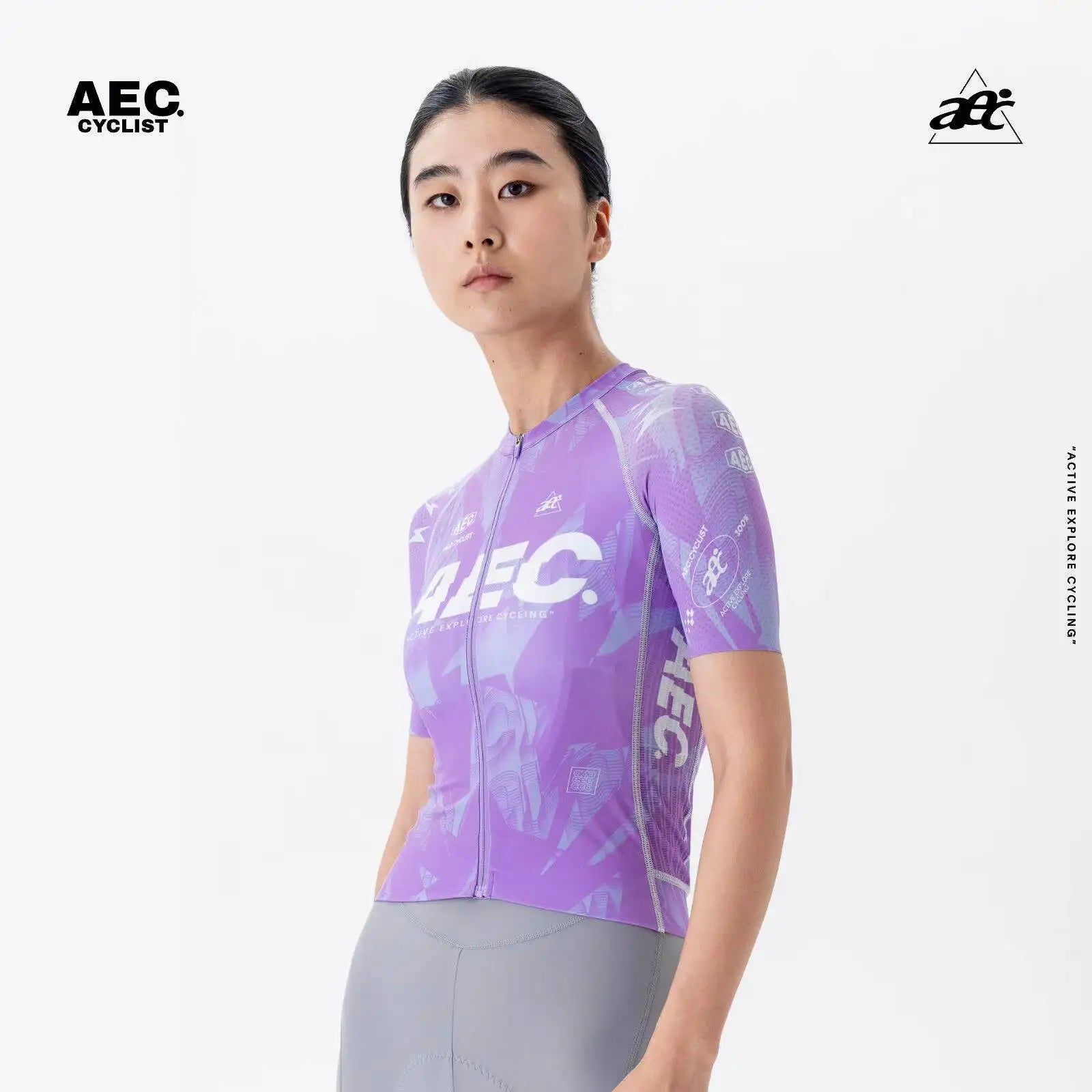 AEC Women's Lightning Series Short Sleeve Cycling Jersey