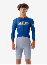 AEC Men's Parallel Line Series Long Sleeve Cycling Jersey