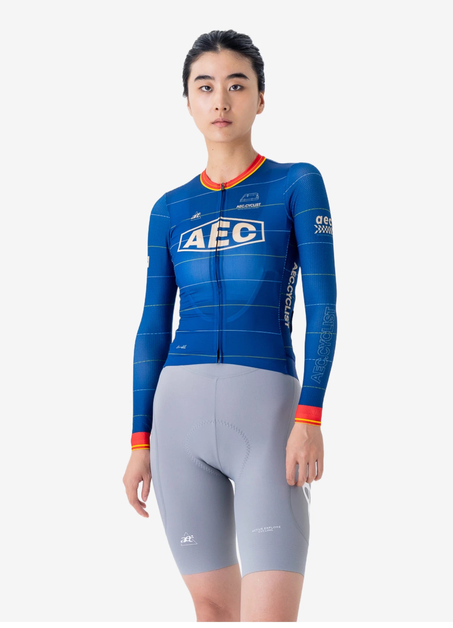 AEC Women's Parallel Line Series Pro-Performance Long Sleeve Jersey