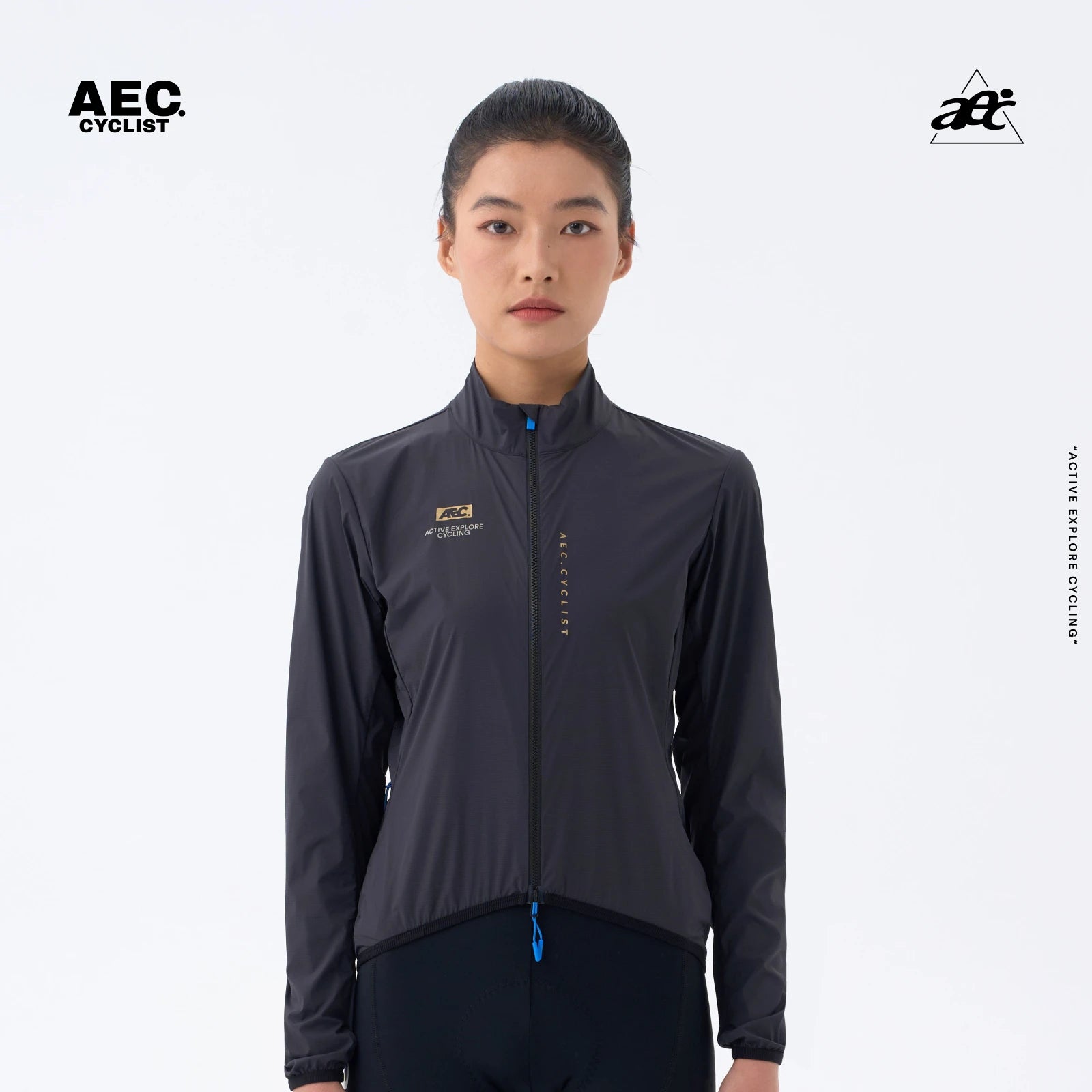AEC Women's Wind Chaser Series Long Sleeve Cycling Jacket