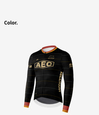 AEC Men's Parallel Line Series Long Sleeve Cycling Jersey
