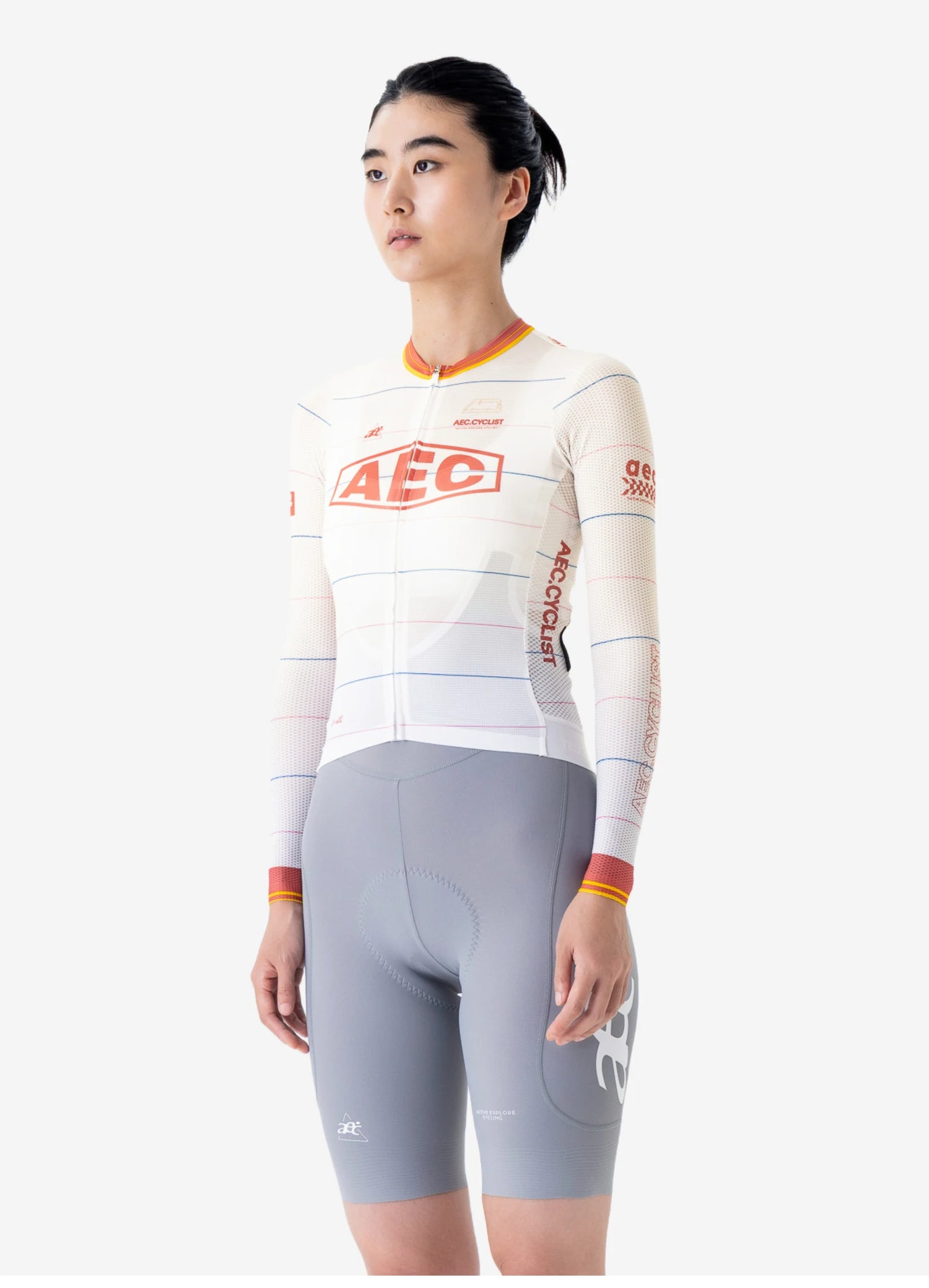 AEC Women's Parallel Line Series Pro-Performance Long Sleeve Jersey