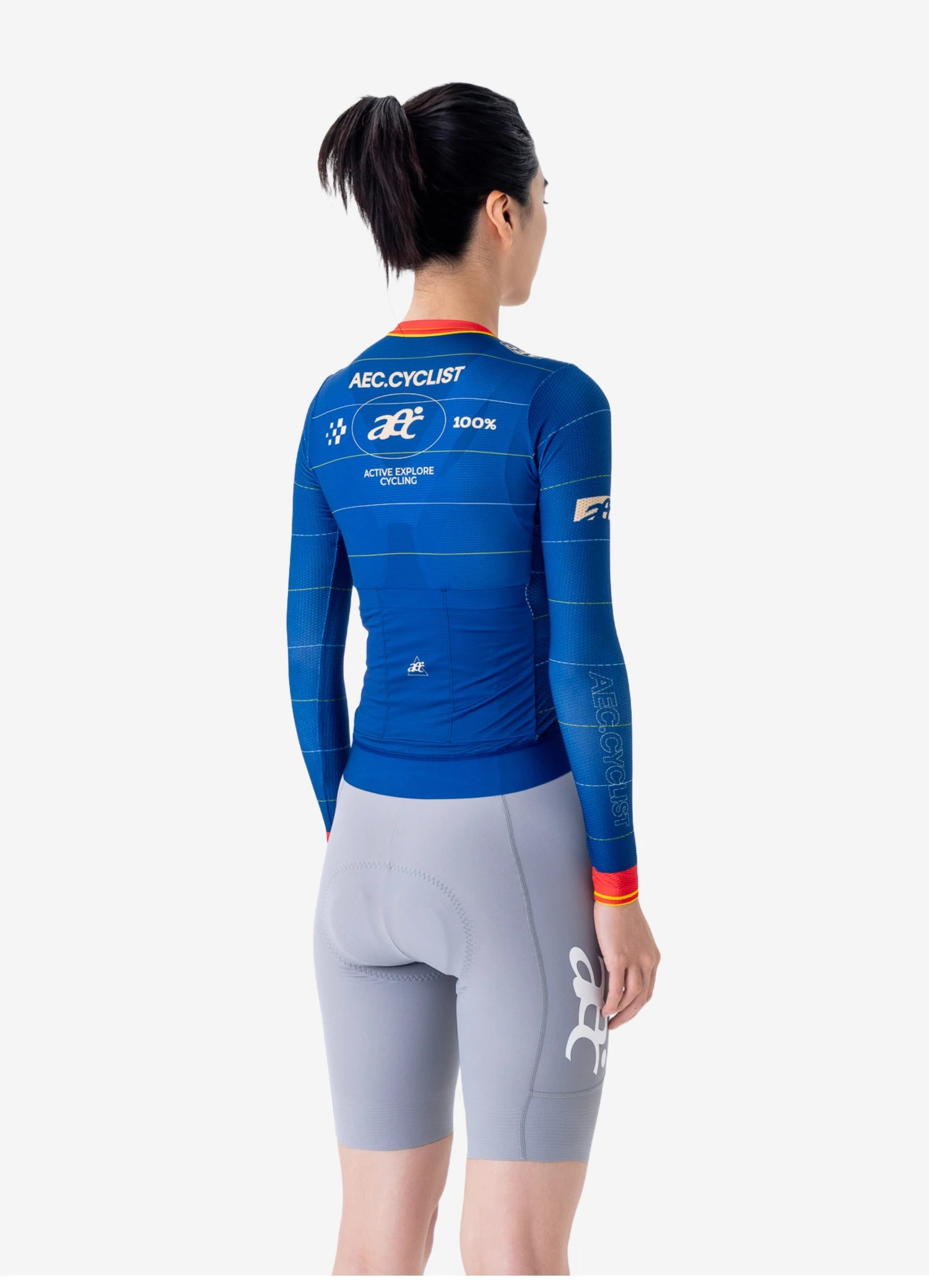 AEC Women's Parallel Line Series Pro-Performance Long Sleeve Jersey