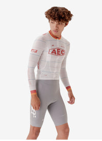 AEC Men's Parallel Line Series Long Sleeve Cycling Jersey