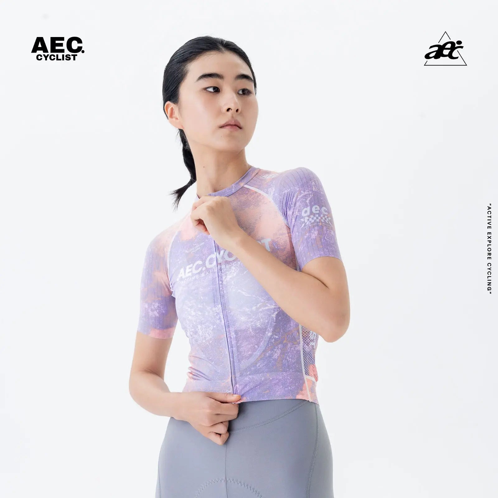 AEC Women's Blaze Series Short Sleeve Cycling Jersey