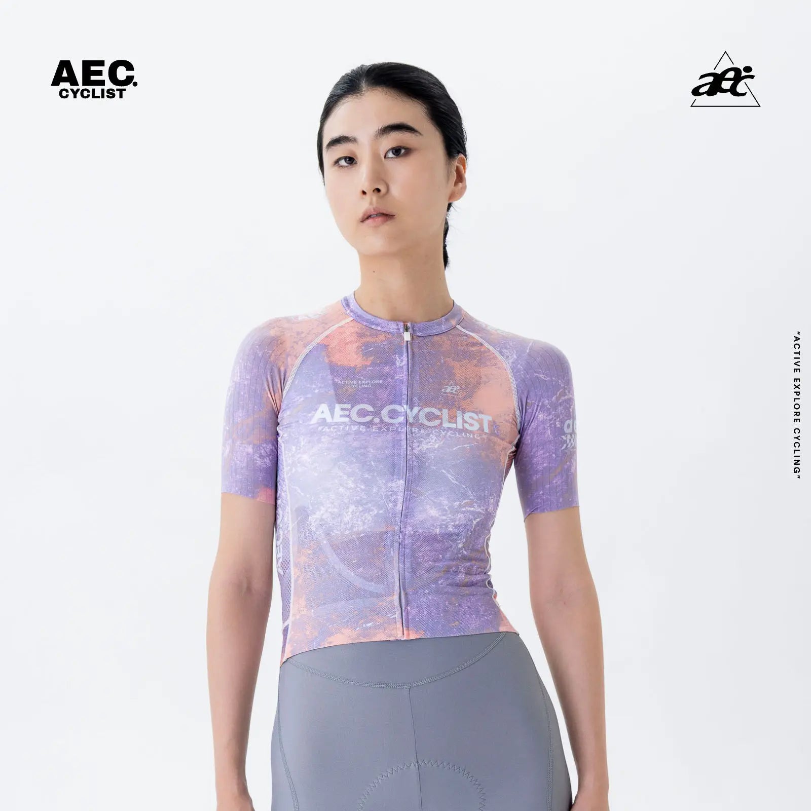 AEC Women's Blaze Series Short Sleeve Cycling Jersey