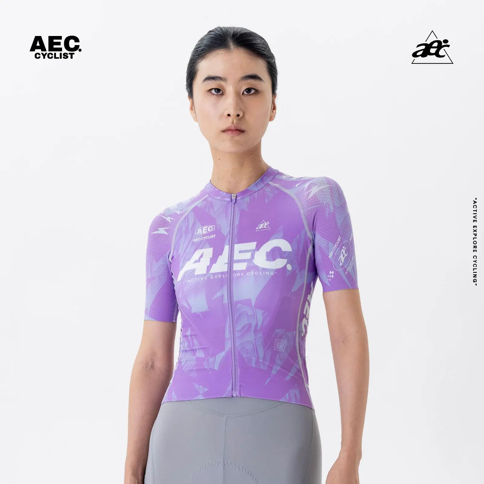 AEC Women's Lightning Series Short Sleeve Cycling Jersey