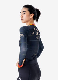 AEC Women's Parallel Line Series Pro-Performance Long Sleeve Jersey